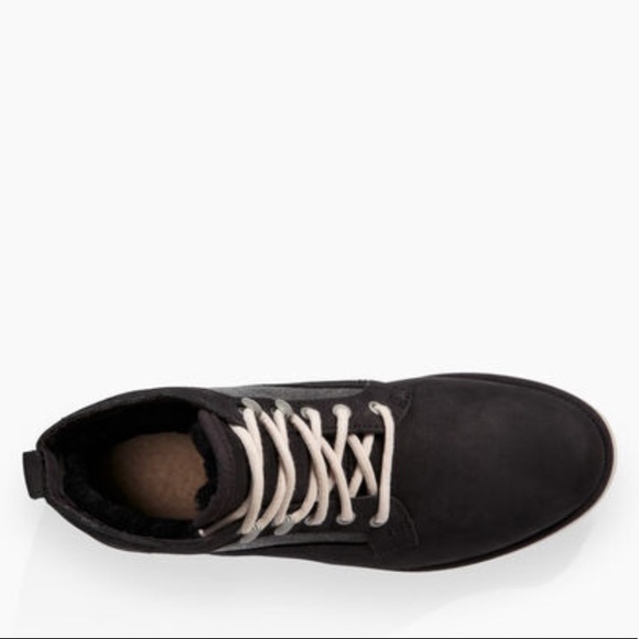 UGG Bethany Canvas Boot Water Resistant Chukka Boot Black and Gray Size 7.5 - Picture 5 of 13